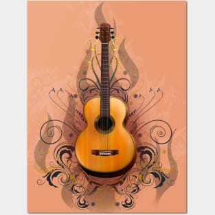 Acoustic Elegance Posters and Art